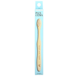 Plus Ultra, Brosse à dents en bambou, Brosse à sourire, Enfants, Souple, 1 pièce