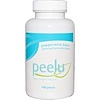 Peelu, キシリトール配合チューインガム、弾けるペパーミント、100 個