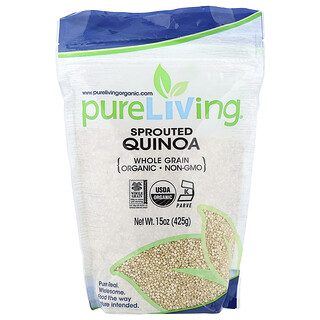 Pure Living, Organic Sprouted Quinoa, 15 oz (425 g)