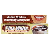 Plus White, Отбеливающая зубная паста для любителей кофе, холодящая мята, 3,5 унции (100 г) отзывы