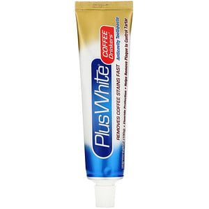 Отзывы о Плас Уайт, Coffee Drinkers' Whitening Toothpaste, Cool Mint Flavor, 3.5 oz (100 g)