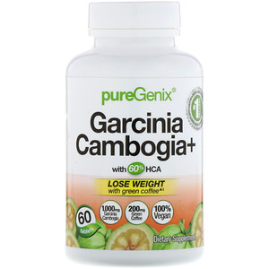 Отзывы о Пурели Инспиред, PureGenix, Garcinia Cambogia+, 60 Tablets