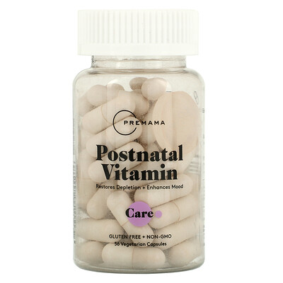 Premama Postnatal Vitamin, Care, 56 Vegetarian Capsules