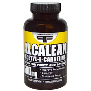 Отзывы о Примафорсе, Alcalean, Acetyl-L-Carnitine, 500 mg, 100 Veggie Caps