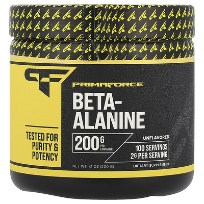 Primaforce  Beta-Alanine  Unflavored  7.1 oz (200 g)