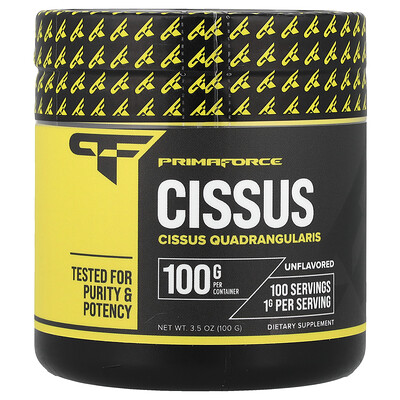 Primaforce, Cissus en polvo, Sin sabor, 100 g (3,5 oz)