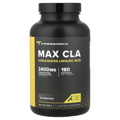 Primaforce, Max CLA, 180 cápsulas blandas (800 mg por cápsula blanda)