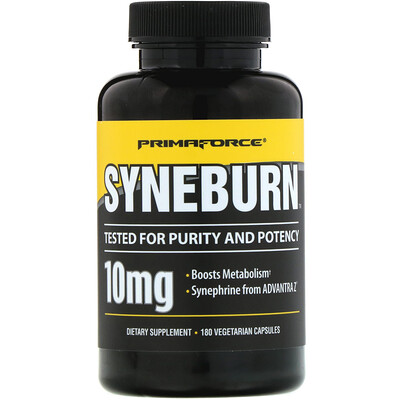 Primaforce SYNEBURN, 10 mg, 180 Vegetarian Capsules