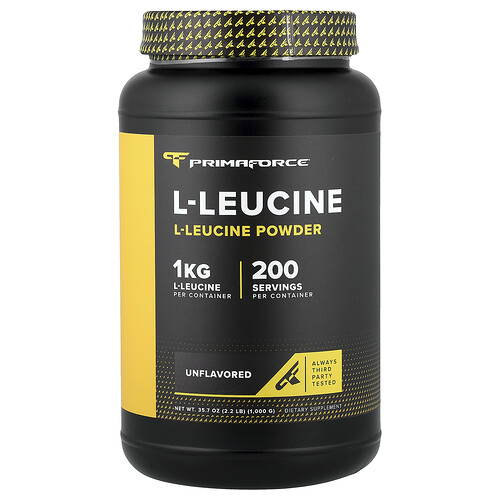 Primaforce, L-Leucine, Unflavored, 2.2 lb (1,000 g)