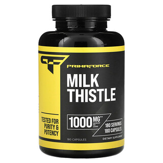 Primaforce, ミルクシスル、1,000mg、180粒
