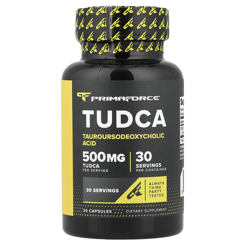 Primaforce TUDCA, 500 mg, 30 Capsules