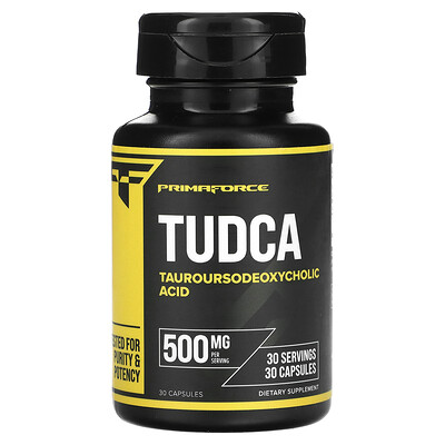 Product Image for Primaforce, TUDCA, 500 mg, 30 Capsules