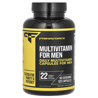 Primaforce  Multivitamin For Men  120 Capsules