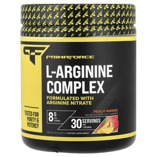 Primaforce L-Arginine Complex, Peach Mango, 8.5 oz (237 g)