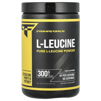 Primaforce  L-Leucine  Unflavored  10.7 oz (300 g)