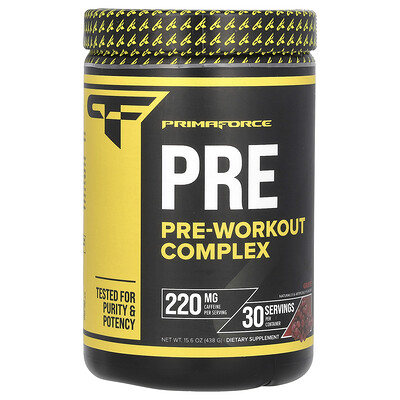 Primaforce  Pre-Workout Complex  Grape  15.6 oz (438 g)