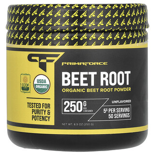 Primaforce, Betterave biologique, Non aromatisée, 250 g