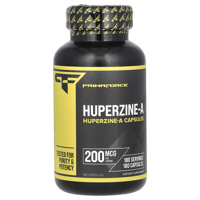Primaforce  Huperzine-A   200 mcg  180 Capsules