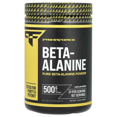 Primaforce  Beta-Alanine  Unflavored  17.9 oz (500 g)