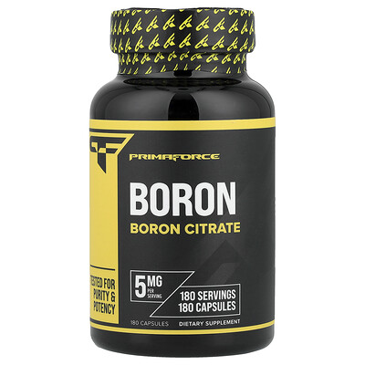 Product Image for Primaforce, Boron, 5 mg , 180 Capsules
