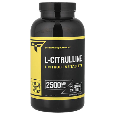 Photos - Amino Acid Primaforce , L-Citrulline, 240 Tablets  PMF-97399 (1,250 mg per Tablet)