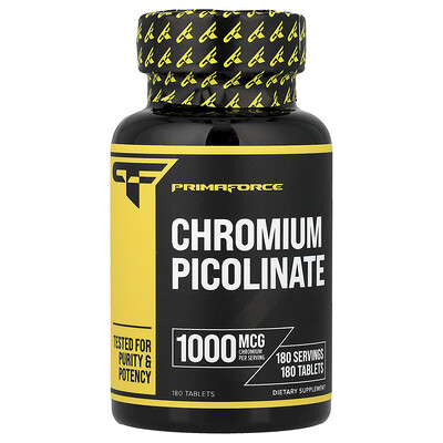 Product Image for Primaforce, Chromium Picolinate, 1,000 mcg, 180 Tablets