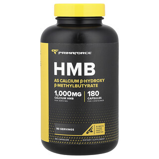 Primaforce, HMB, 180 Capsules (500 mg per Capsule)