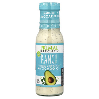 Primal Kitchen, Aderezo y marinada, Ranch, 236 ml (8 oz. líq.)
