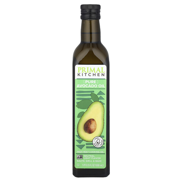 Primal Kitchen Pure Avocado Oil, 1 pt 0.9 fl oz (500 ml)