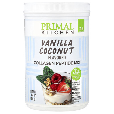 Primal Kitchen, Collagen Fuel, Vainilla y coco, 370 g (13,05 oz)