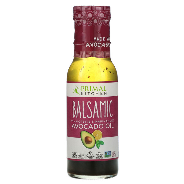 Primal Kitchen, Balsamic Vinaigrette & Marinade, Made with Avocado Oil, 8 fl oz (237 ml)