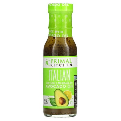 Primal Kitchen Заправка и маринад с маслом авокадо, итальянский, 236 мл (8 жидк. Унций)