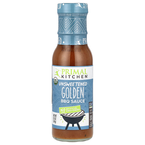 Primal Kitchen Golden BBQ Sauce, Unsweetened, 8.5 oz (241 g)