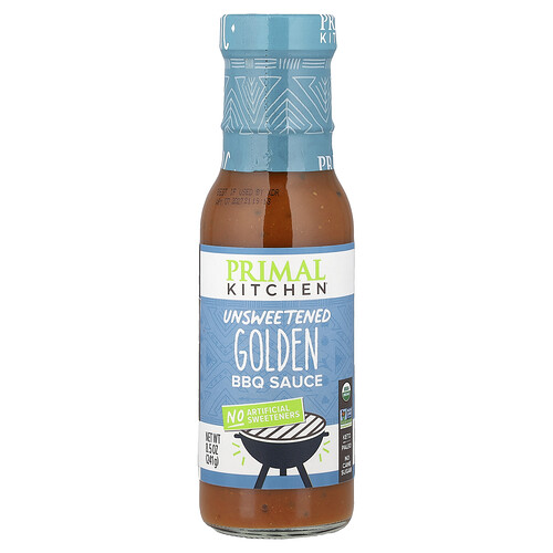 Primal Kitchen, Golden BBQ Sauce, ungesüßt, 241 g (8,5 oz.)