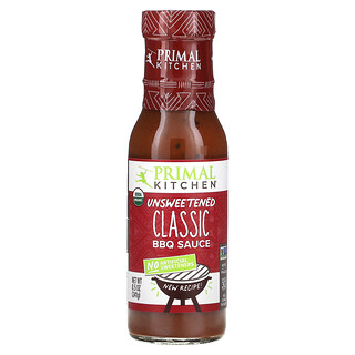 Primal Kitchen, 유기농 클래식 BBQ 소스, 무가당, 241g(8.5oz)