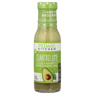 Primal Kitchen, Sos i marynata na bazie oleju z awokado i limonki z kolendrą, 236 ml