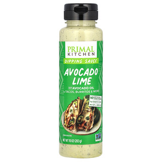 Primal Kitchen, Salsa para untar elaborada con aceite de aguacate, Aguacate y lima, 283 g (10 oz)