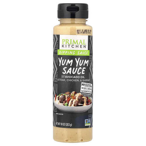 Primal Kitchen, Dipping Sauce Made With Avocado Oil, Yum Yum Sauce, 10 oz (283 g)