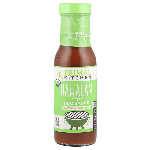 Primal Kitchen, Hawaiian Style BBQ Sauce, BBQ-Sauce nach hawaiianischer Art, 241 g (8,5 oz.)