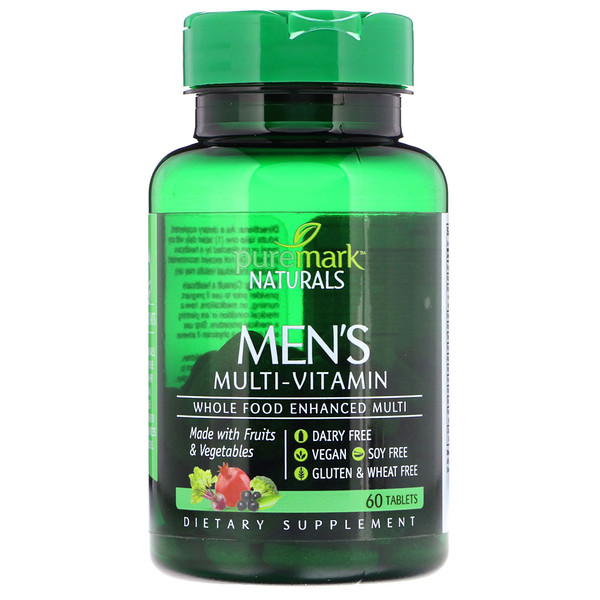 PureMark Naturals, ΠΡΠΆΡΠΊΠΈΠ΅ ΠΌΡΠ»ΡΡΠΈΠ²ΠΈΡΠ°ΠΌΠΈΠ½Ρ, 60 ΡΠ°Π±Π»Π΅ΡΠΎΠΊ