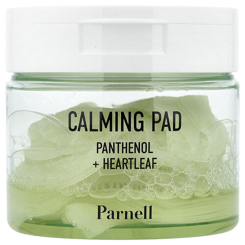 Parnell, Panthenol Heartleaf Calming Pad, beruhigende Pads, 60 Pads