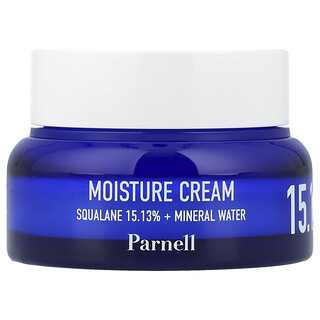 Parnell, Crema humectante con agua mineral y escualano 15,13, 50 ml (1,69 oz. líq.)