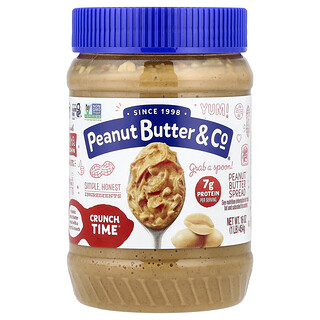 Peanut Butter & Co., Pasta de Manteiga de Amendoim, Crunch Time®, 454 g (16 oz)
