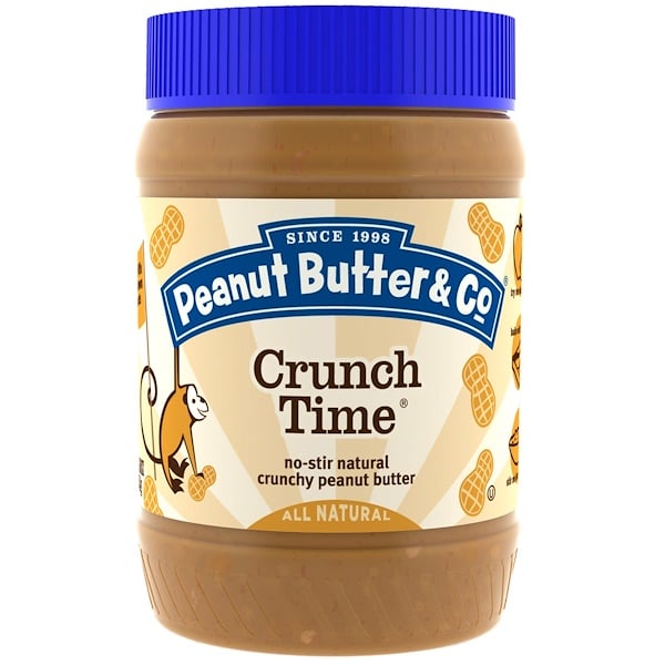 Peanut Butter & Co., クランチタイム, クランチーピーナッツバター, 16 oz (454 g)