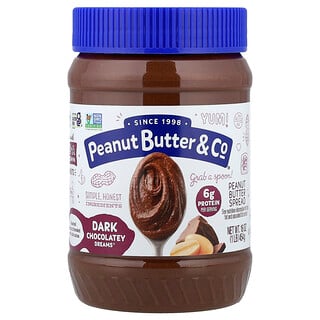 بينات باتر أند كو.‏, زبدة فول سوداني قابلة للدهن، Dark Chocolatey Dreams®‎، ‏16 أونصة (454 جم)
