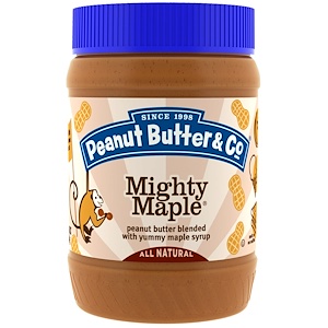 Купить Peanut Butter & Co., Сильный клен, смесь арахисового масла с вкусным кленовым сиропом, 16 унций (454 г)  на IHerb