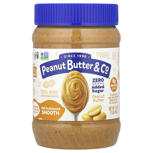 Peanut Butter & Co. Peanut Butter, Old Fashioned Smooth, 16 oz (454 g)