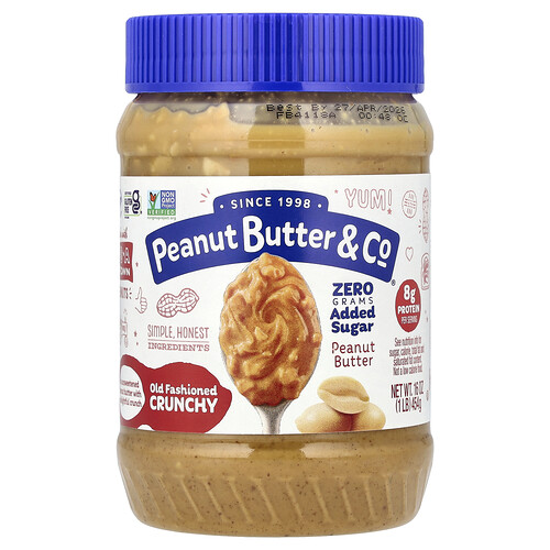 Peanut Butter & Co. Old Fashioned Crunchy, Peanut Butter, 16 oz (454 g)