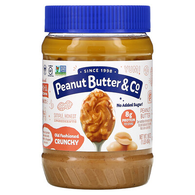 

Peanut Butter & Co. Old Fashioned Crunchy Peanut Butter 16 oz (454 g)