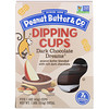 Peanut Butter & Co., Operador suave, Copas de inmersión, Sueños de chocolate oscuro, 5 tazas, 1,05 oz (43 g) cada una